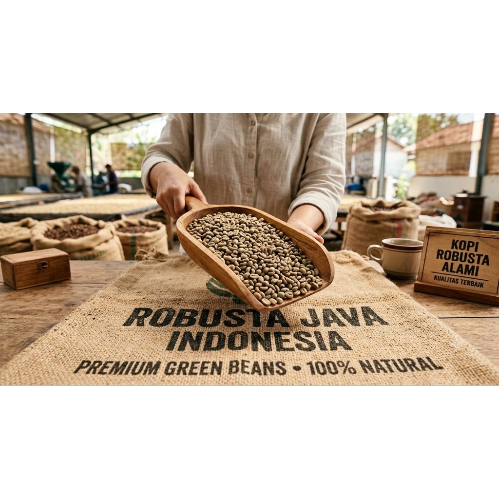 Green Bean kopi robusta