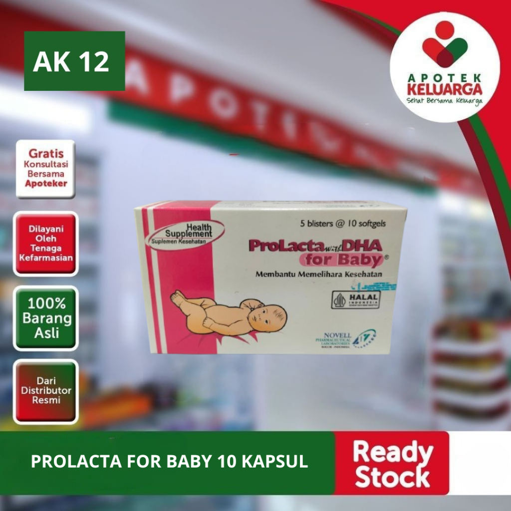 [SIAP KIRIM] PROLACTA WITH DHA FOR BABY #SUPLEMEN BAYI #VITAMIN DHA BAYI