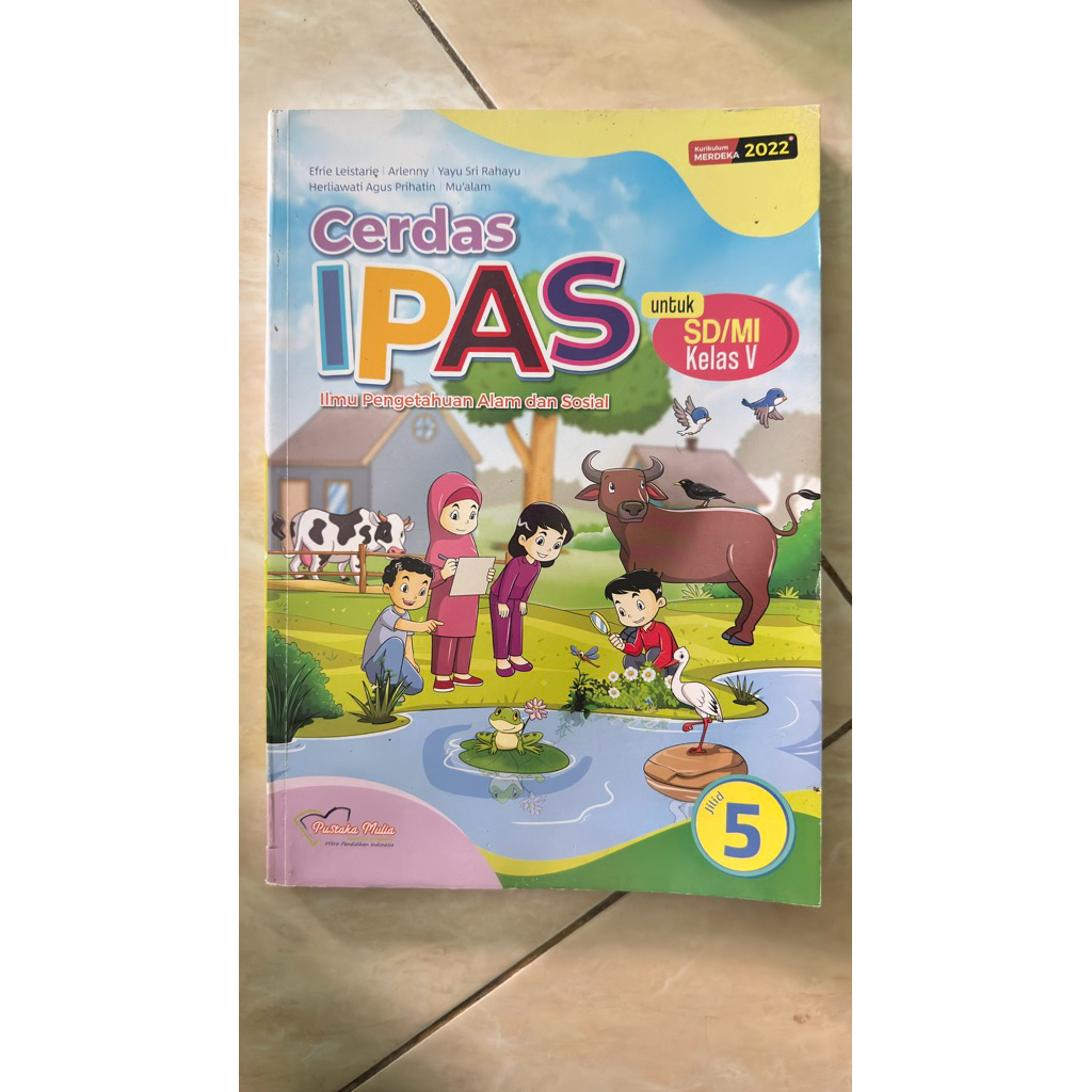 IPAS kelas 5 pustaka mulia