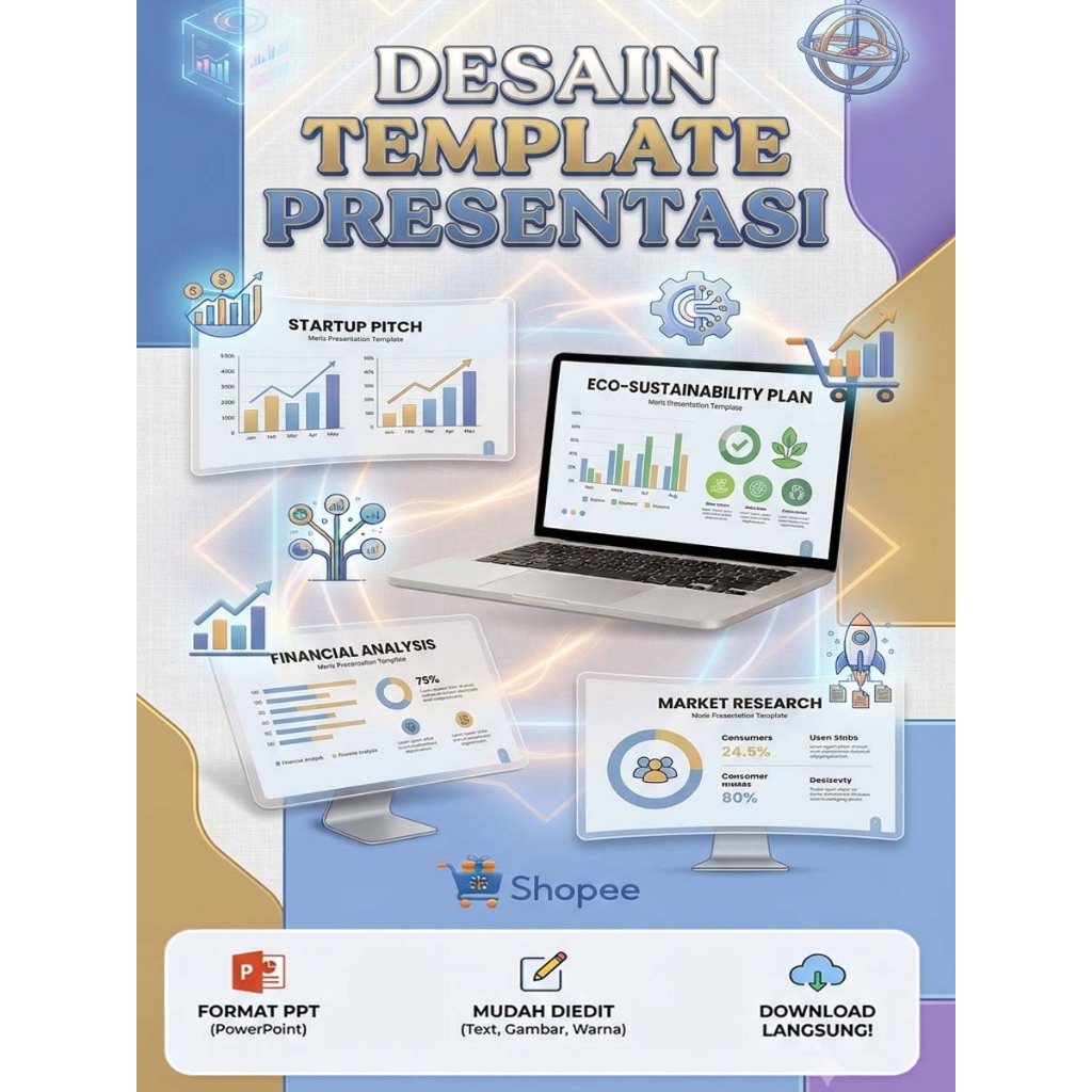 Desain Template Presentasi - Format PPT