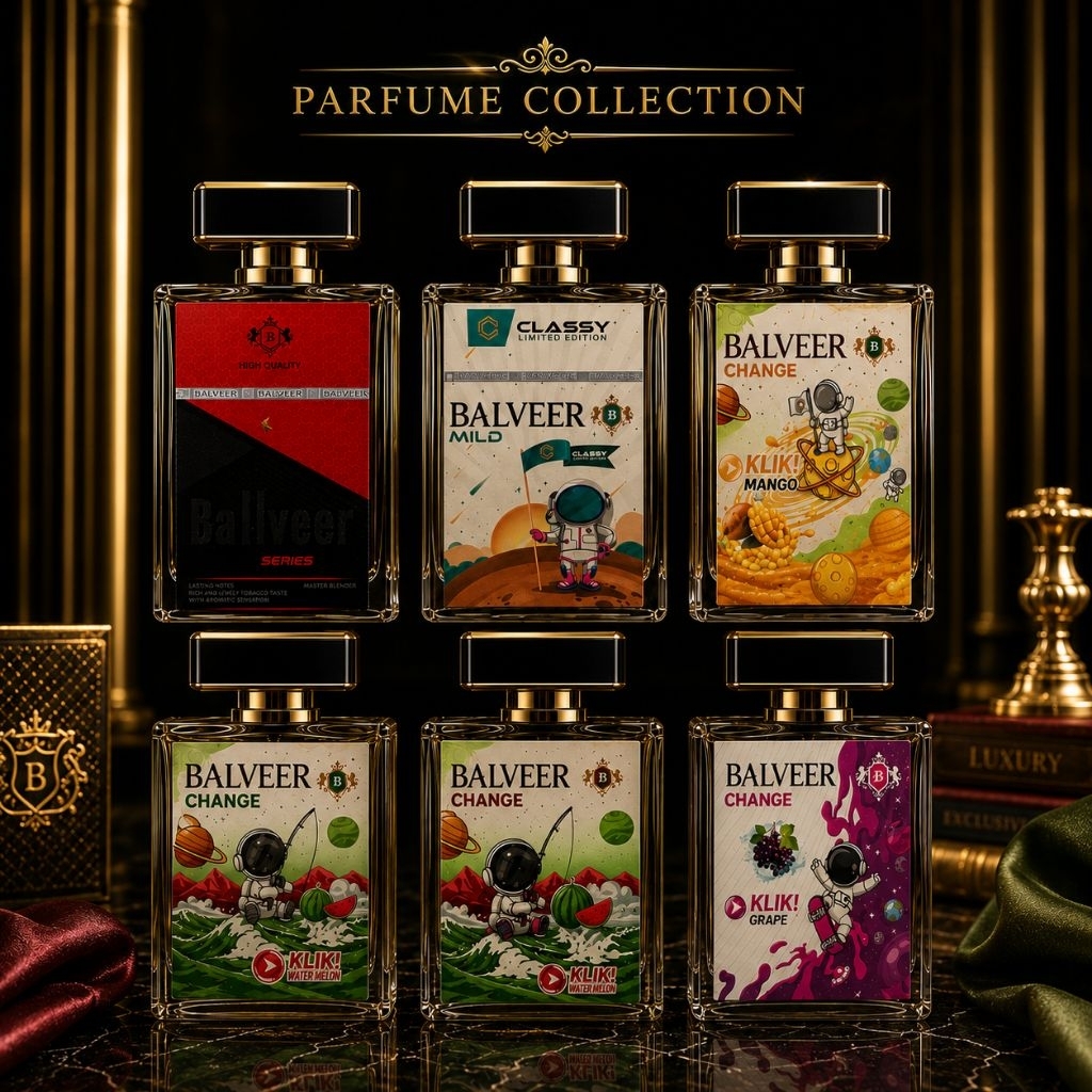 Parfum Collection Premium - Koleksi Parfum Eksklusif Balveer dengan Varian Change, Avild, dan Klik