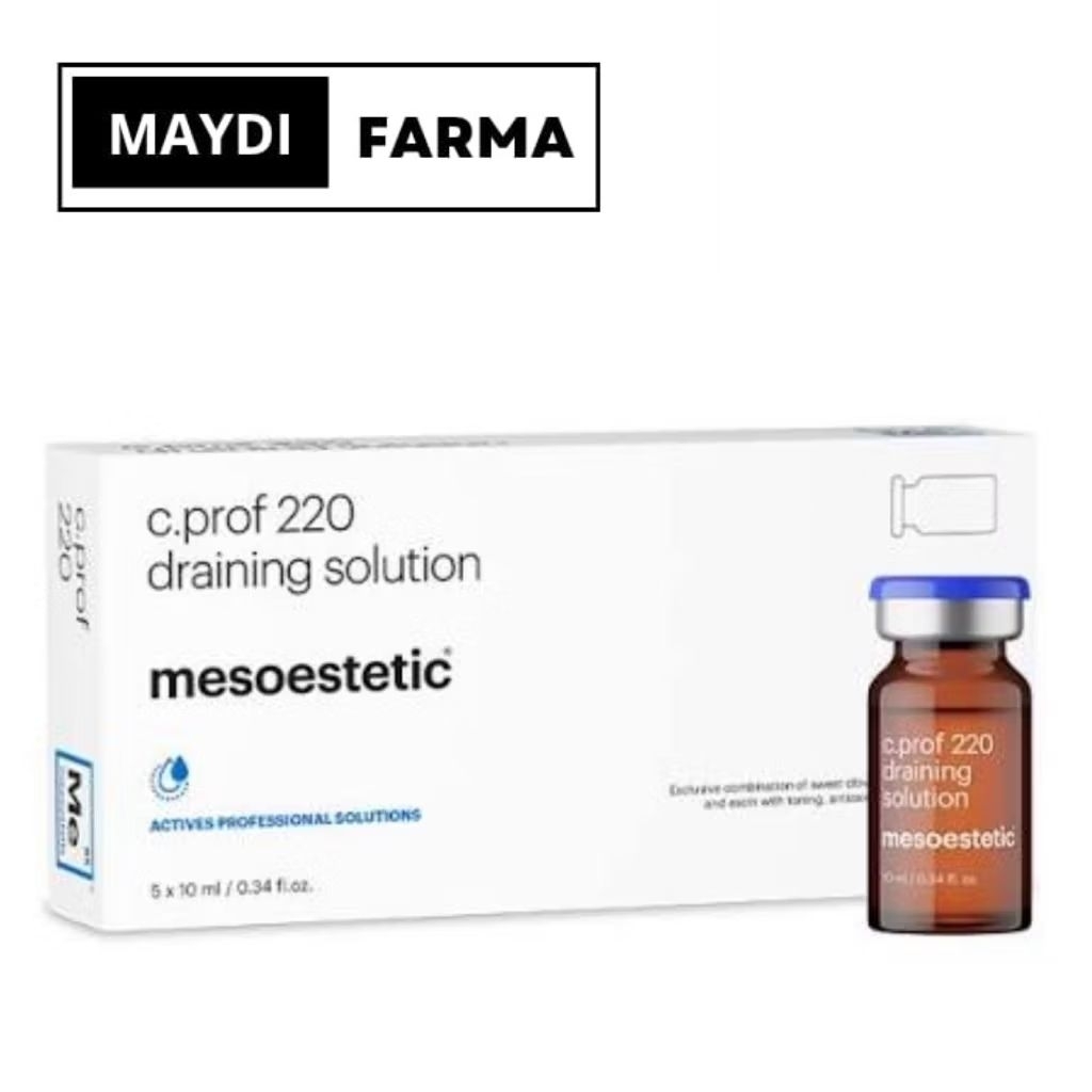 Mesoestetic C.Prof 220 Draining Solution @10 ml Serum Regist BPOM
