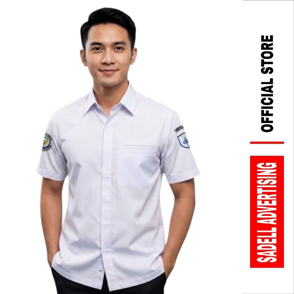 Kemeja SETJEN KKP RI Lengan Panjang / Pendek / Baju Kerja Setjen KKP RI / Seragam KKP RI Drill Premi
