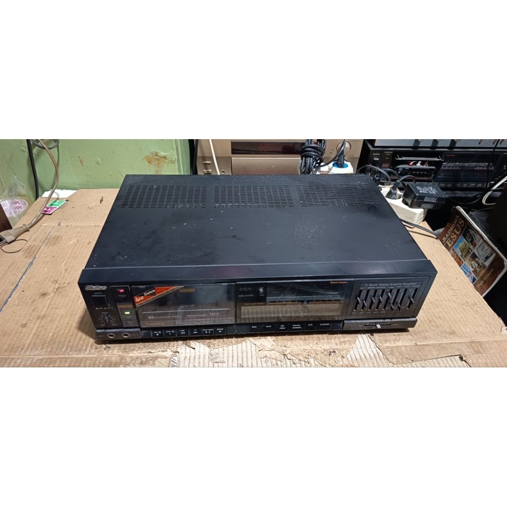 seico tape deck amplifier stereo