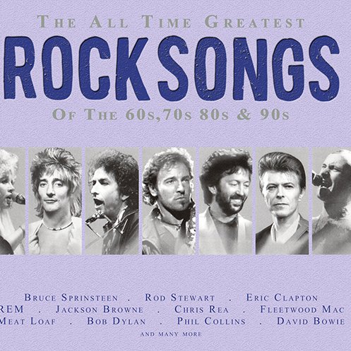 cd music ROCK SONGS of 60, 70, 80, 90 The All Time Greatest (2 disc, Import, New, Sealed, Digipack e