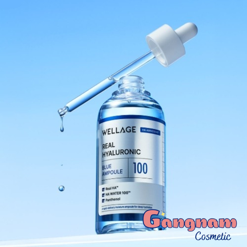 Wellage Real Hyaluronic blue ampoule 60ml | Wellage Hyper Peptide Botuleedle Ampoule 50ml | WELLAGE 