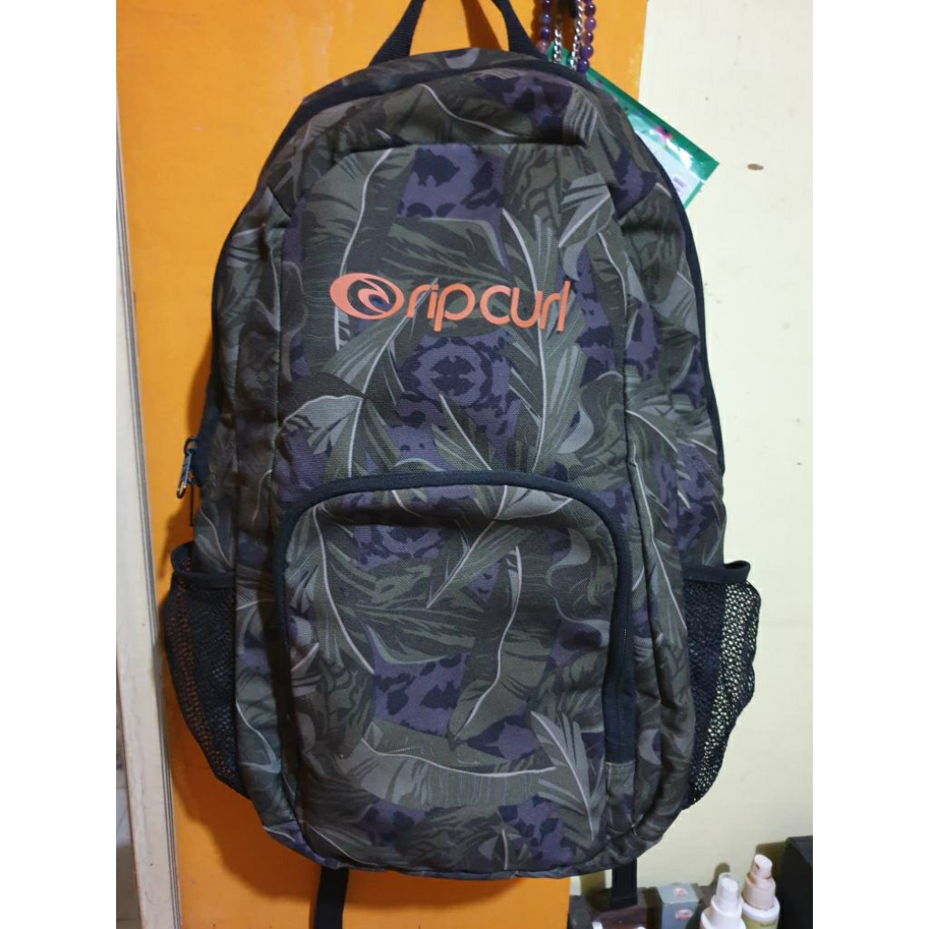 Tas Backpack Ripcurl Camo Leaf Print