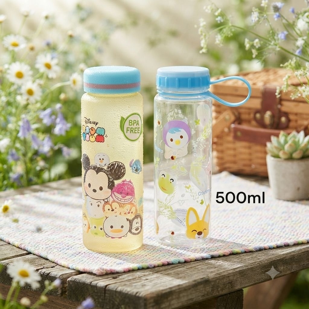 Botol minum 500ml tsumsum & pororo