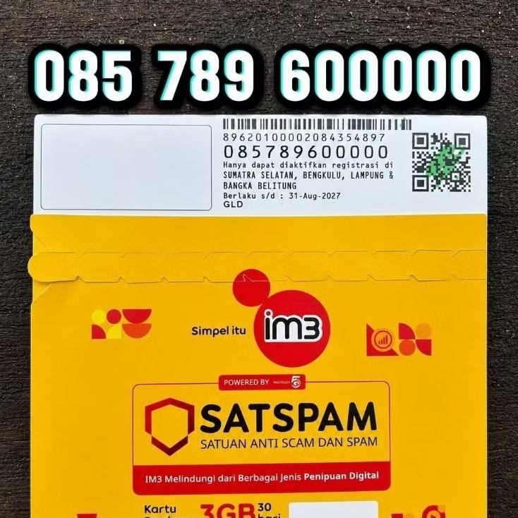 nomor cantik indosat panca,kuartet 7777 dll