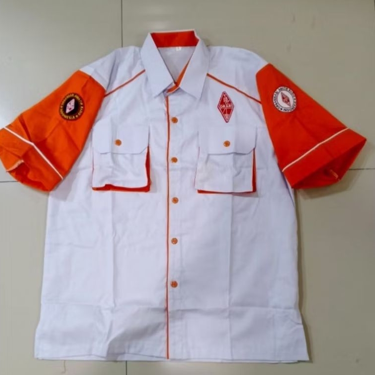 KEMEJA ORARI/SERAGAM ORARI/RADIO REPUBLIK INDONESIA