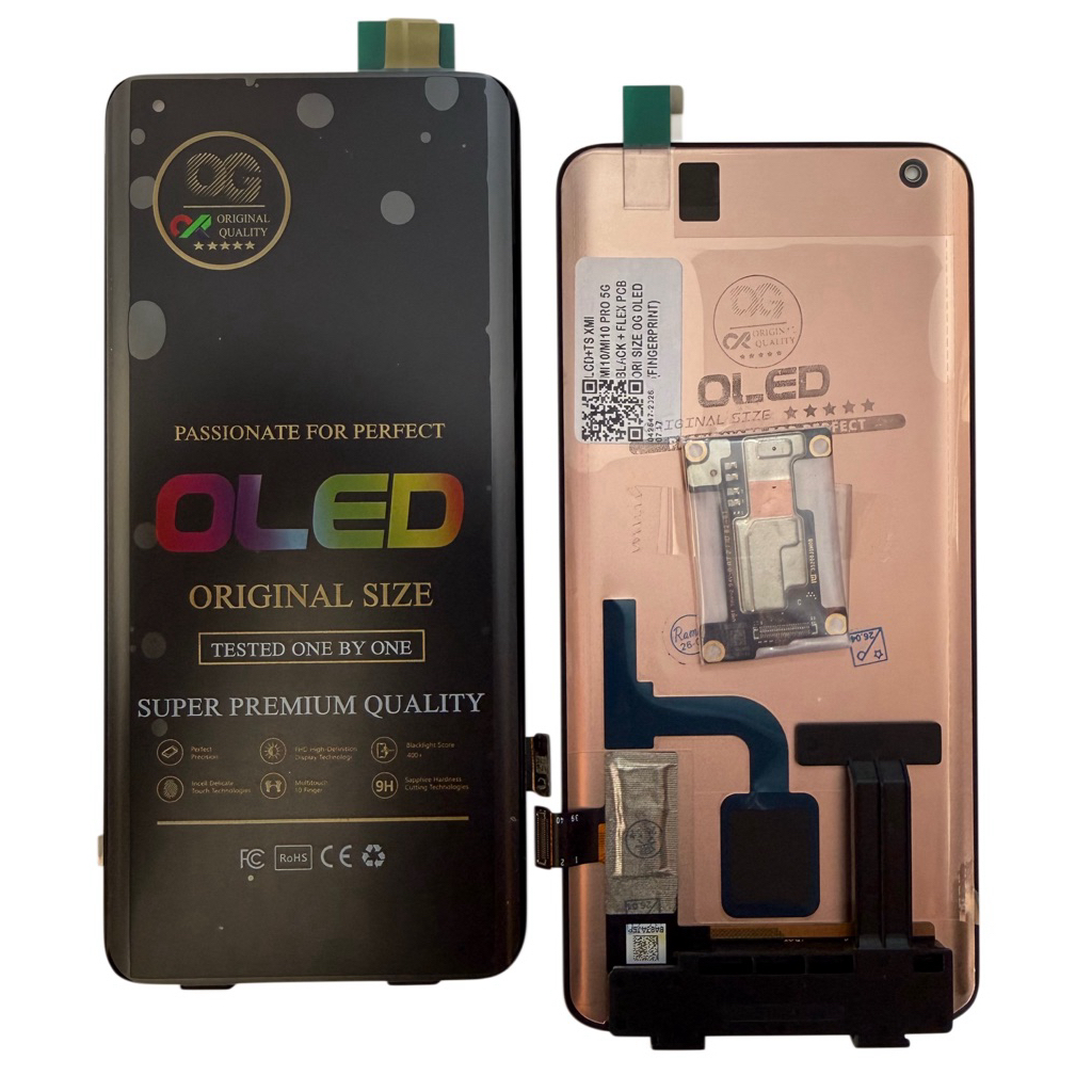 lcd touchscreen xiaomi mi10 5G /mi10 pro 5G/Mi 10 5G soket C/universal soket S free laminated board 