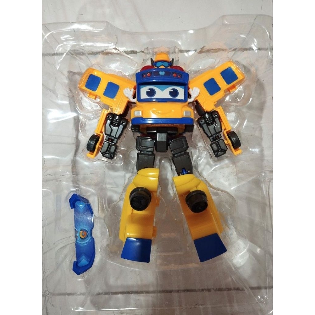 Original GogoBus Combine & Transform robot gogo bus by Apolo BUKAN Leapfrog Vtech ELC Happyland Fish
