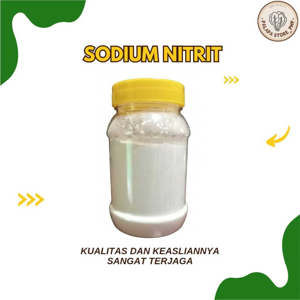 Sodium Nitrit Serbuk 100 Gram Botol Plastik