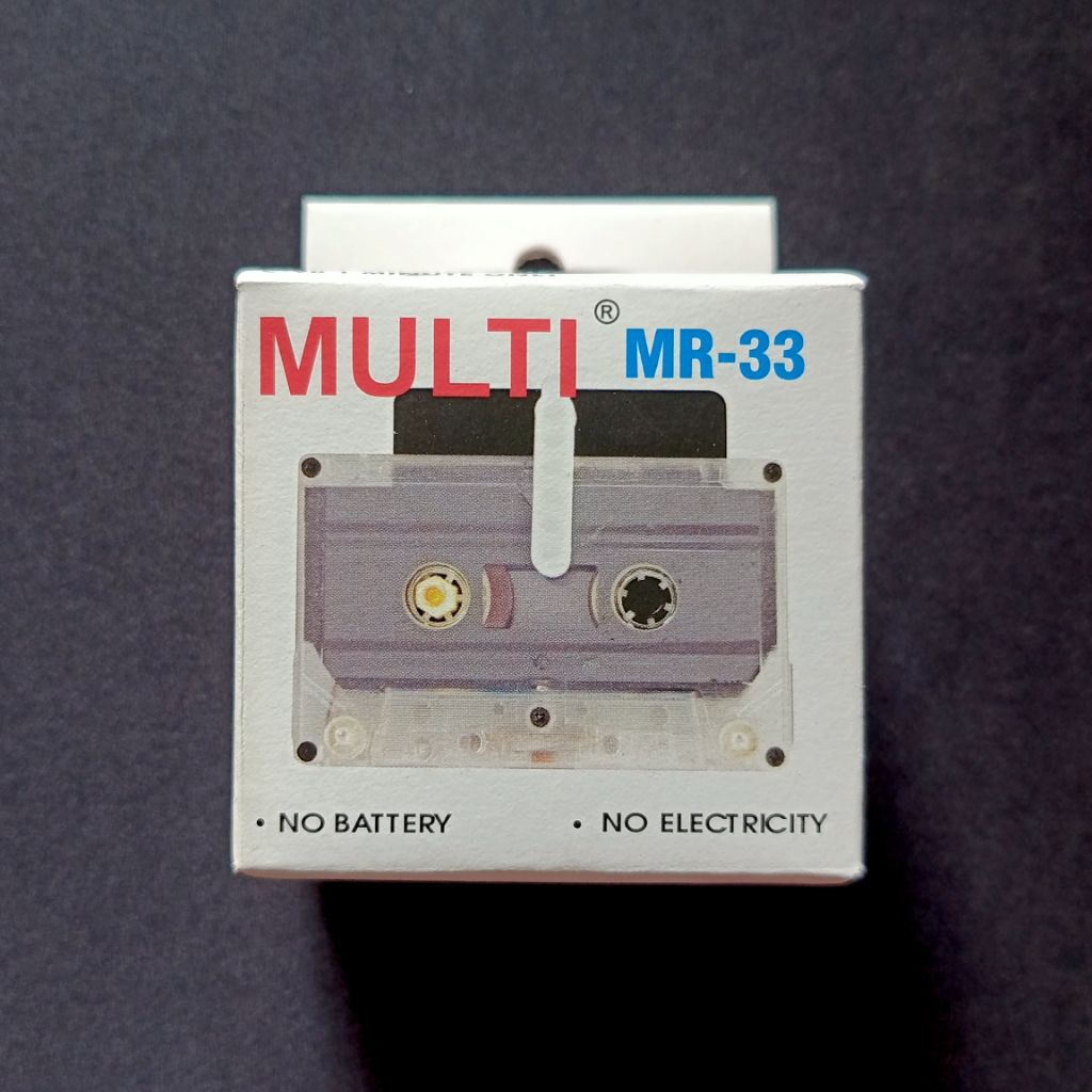 Manual Rewinder Cassette Multi MR-33 (NOS / Unsealed)