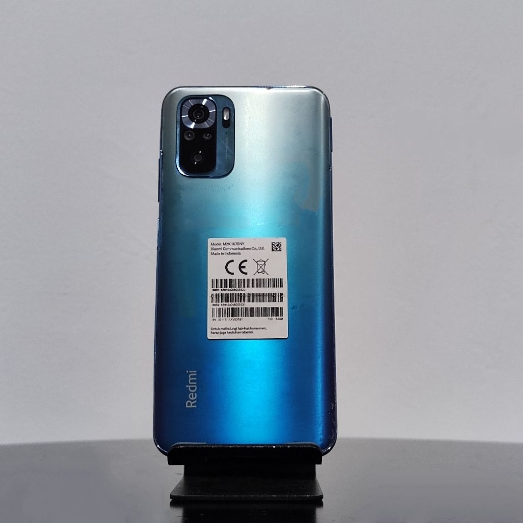 Redmi Note 10S 6/64 GB Resmi Indonesia Second Bekas(Baca Deskripsi)