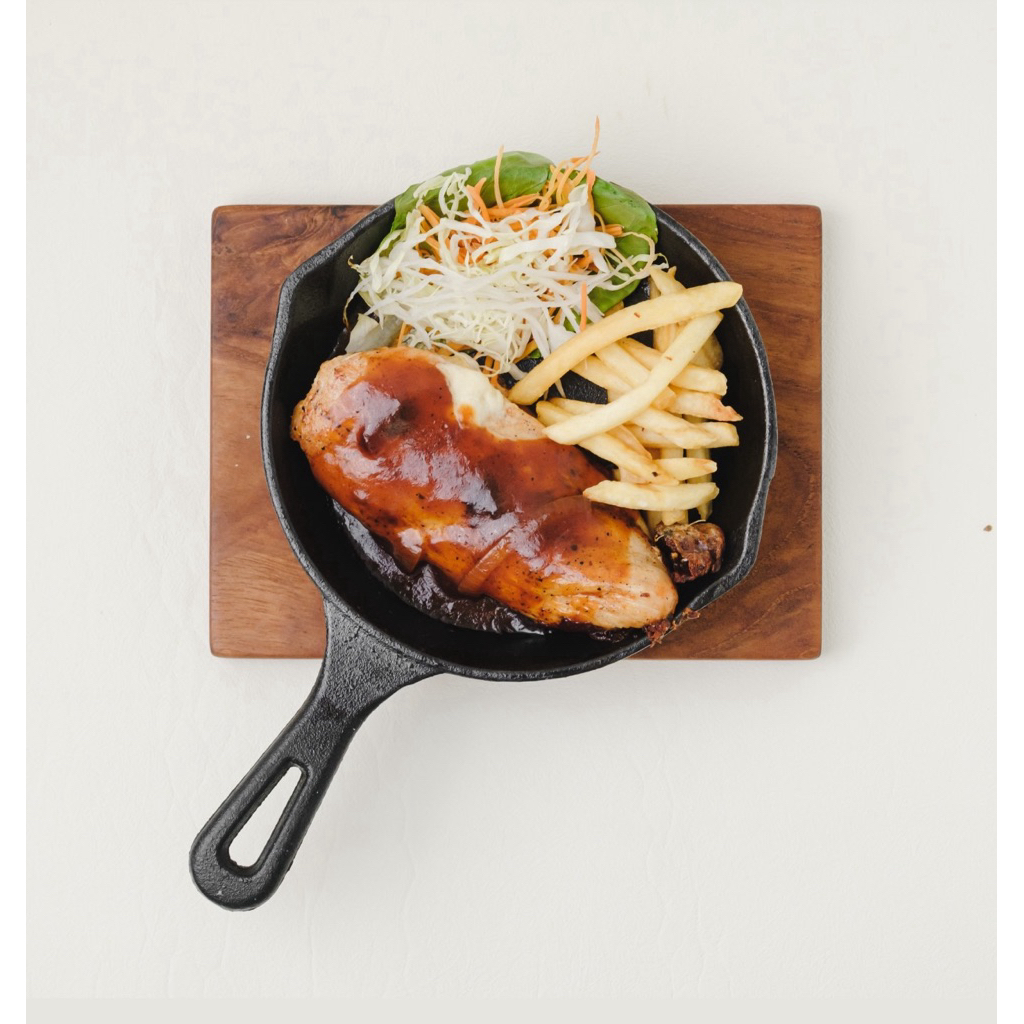 [EX RESTO] HOT PLATE | PIRING BESI PANAS ALAS KAYU U/ RESTO CAFE
