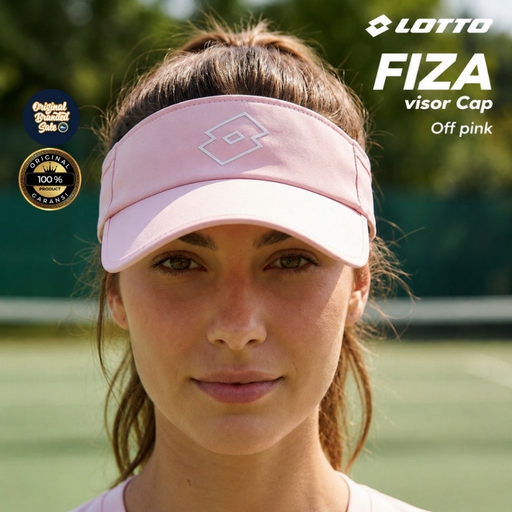 ORIGINAL GARANSI TOPI LOTTO FIZA VISOR PINK