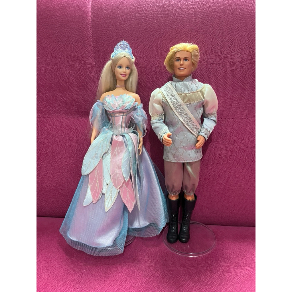 barbie odette / barbie swanlake couple/barbie pangeran phillip