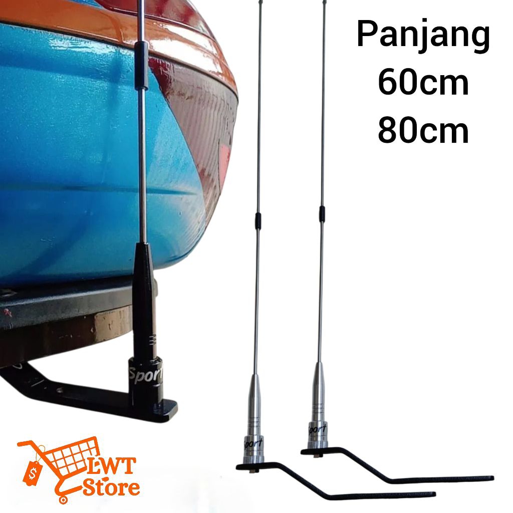 antena motor variasi atau tiang bendera motor