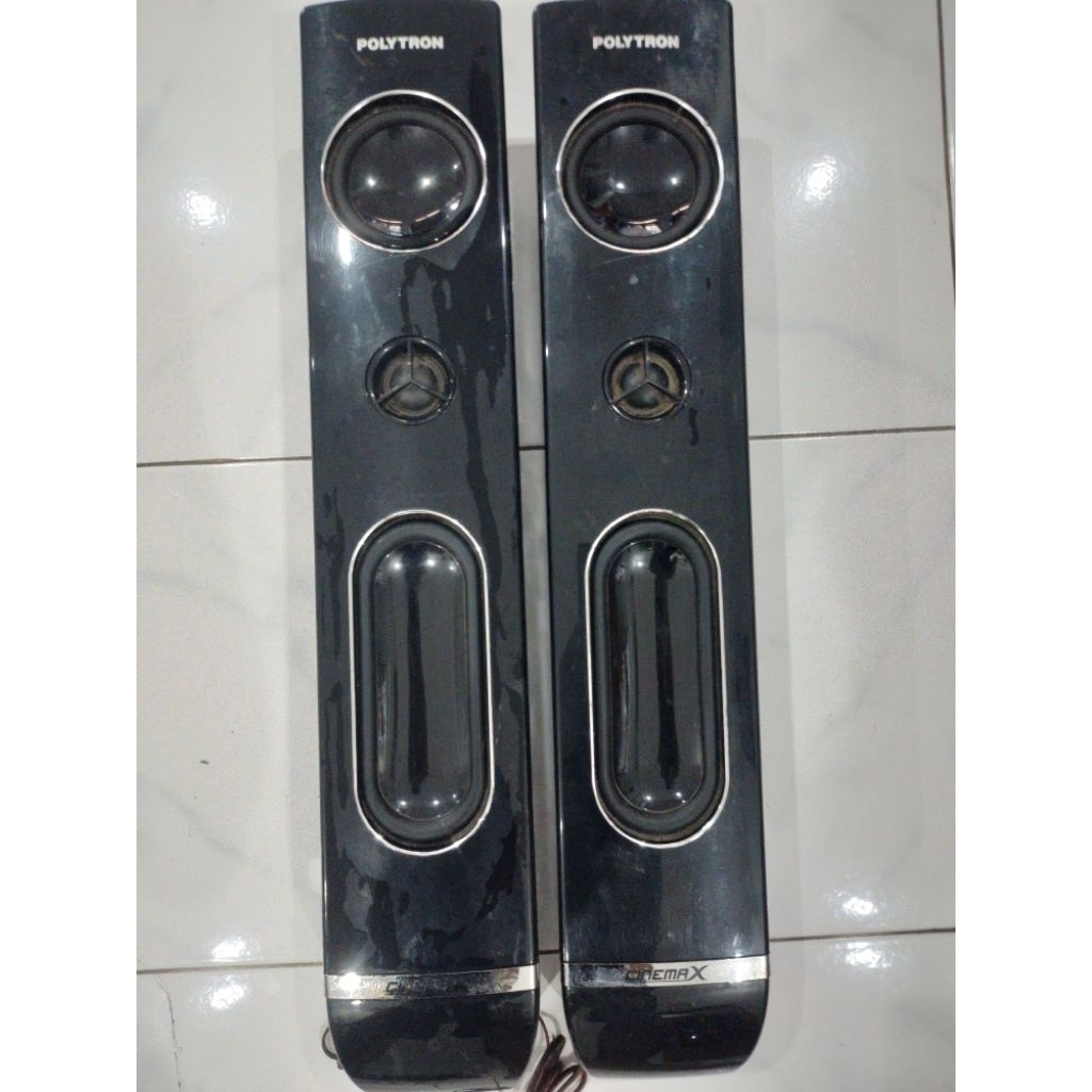 Speaker Tower Polytron Sepasang