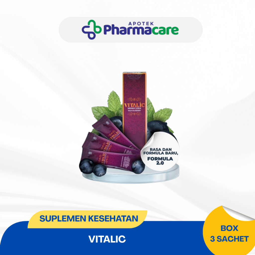 PHARMACARE | VITALIC BOX ISI 3 SACHET