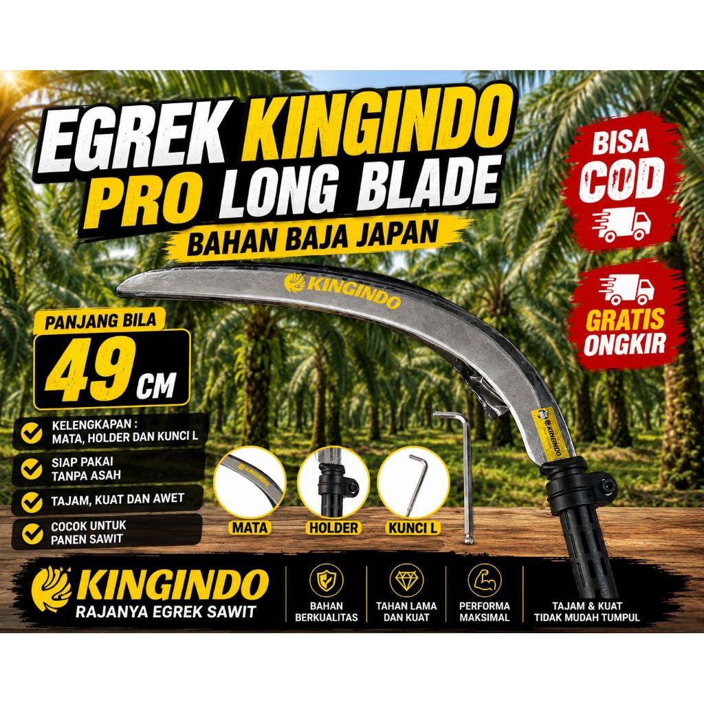 Egrek Kingindo prolong blade original siap pakai
