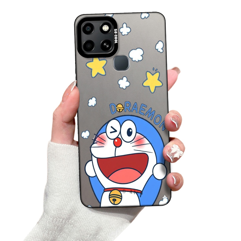 Case Hp  Infinix Smart 6 NFC ( Doraemon )  Softcase Hp  Infinix Smart 6 NFC - Silikon Hp  Infinix Sm