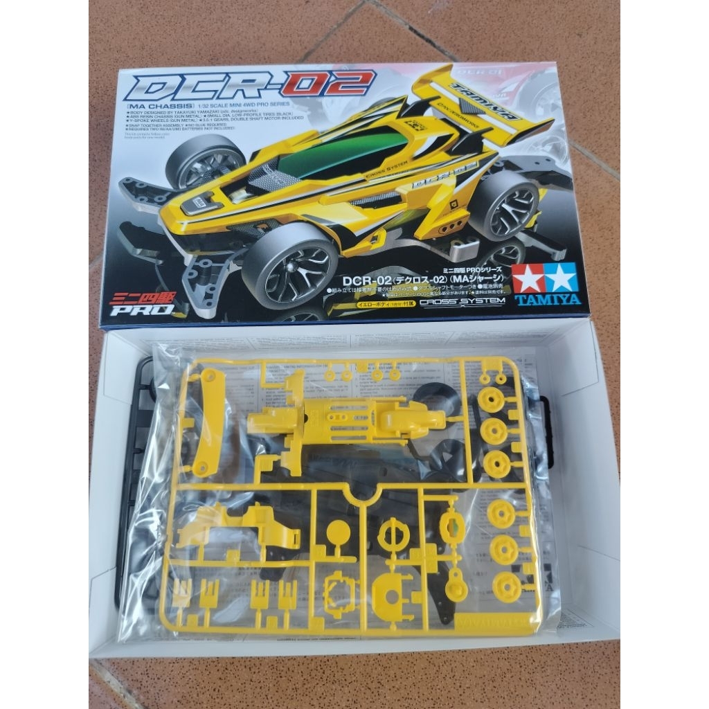 TAMIYA 18650 DCR 02 ( Tanpa Body, Decal Dan Dinamo ) MA CHASSIS