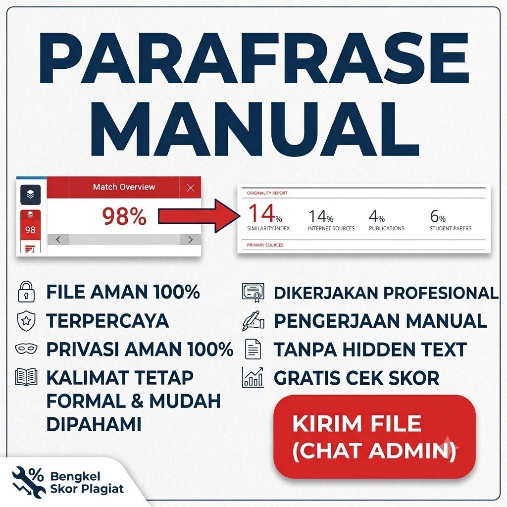 Parafrase Manual | Menurunkan Skor Plagiasi dengan Parafrase