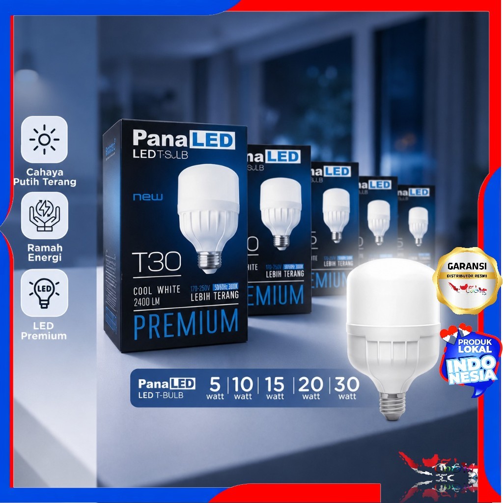 Bohlam PANALED Premium 5W / LAMPU LED MURAH 5W / LAMPU Panaled 5W Premium