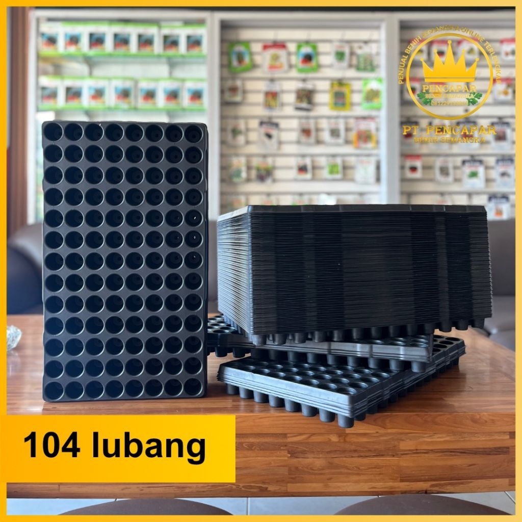 Tray Semai bulat - isi 104 lubang