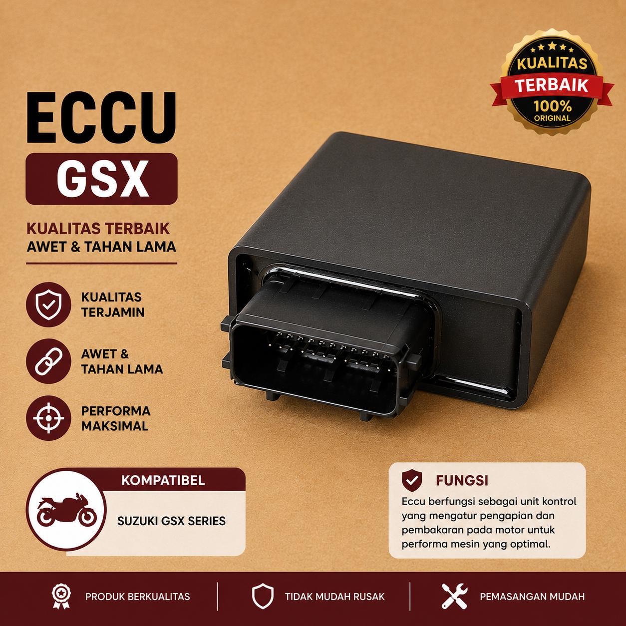 ECU GSX 150 | ECCU Suzuki GSX R / GSX S 150 | CDI ECU Motor Suzuki