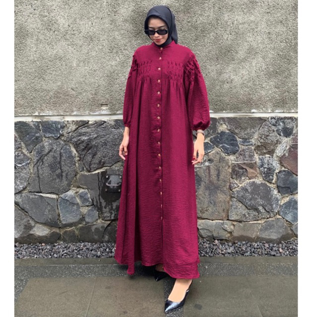 DIDEN GO Gamis Cantik Vintage Aqilla Dress