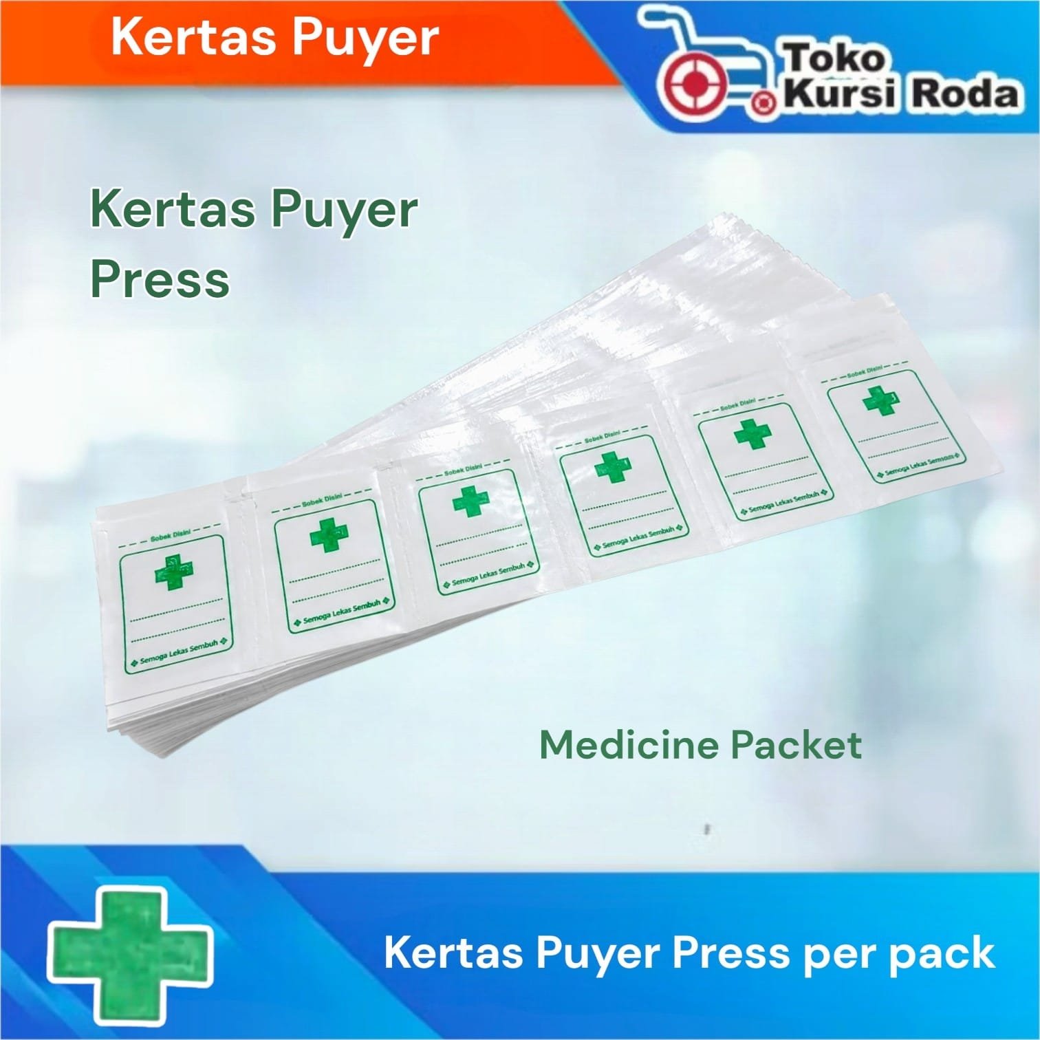 SCI Kertas Puyer Press Bermotif / Kertas Puyer Press  4