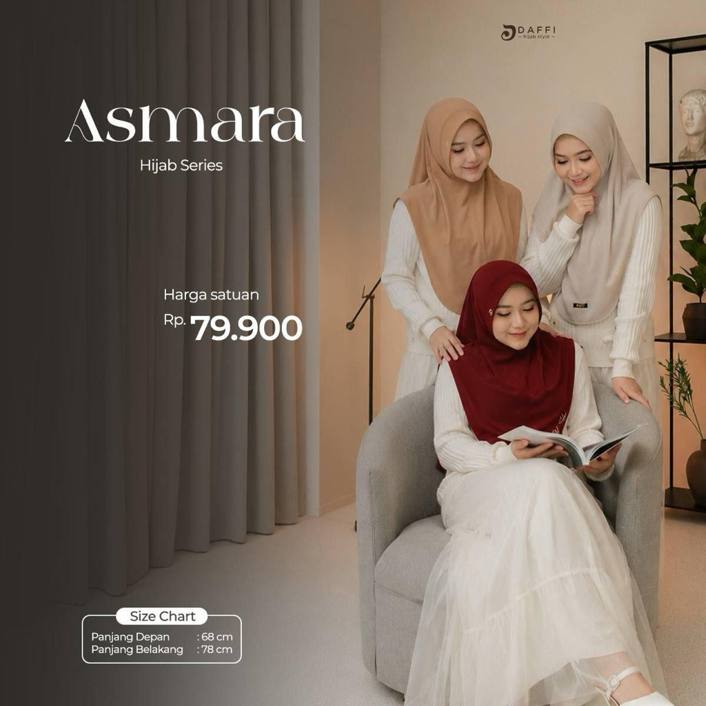 Asmara Hijab Series By DAFFI HIJAB