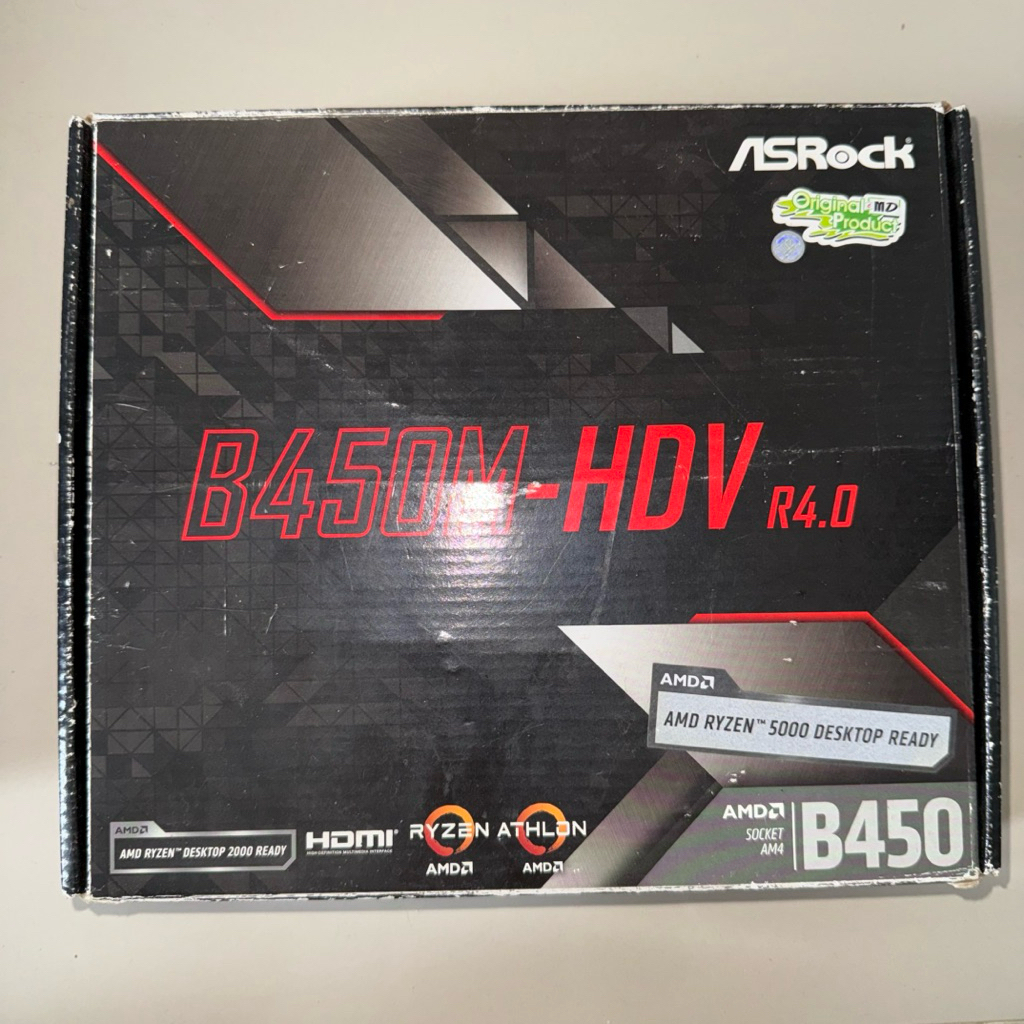 ASROCK B450M-HDV B450 AM4 DDR4 - Motherboard ASROCK B450M-HDV chipset B450 Socket AM4 - ASROCK B450M