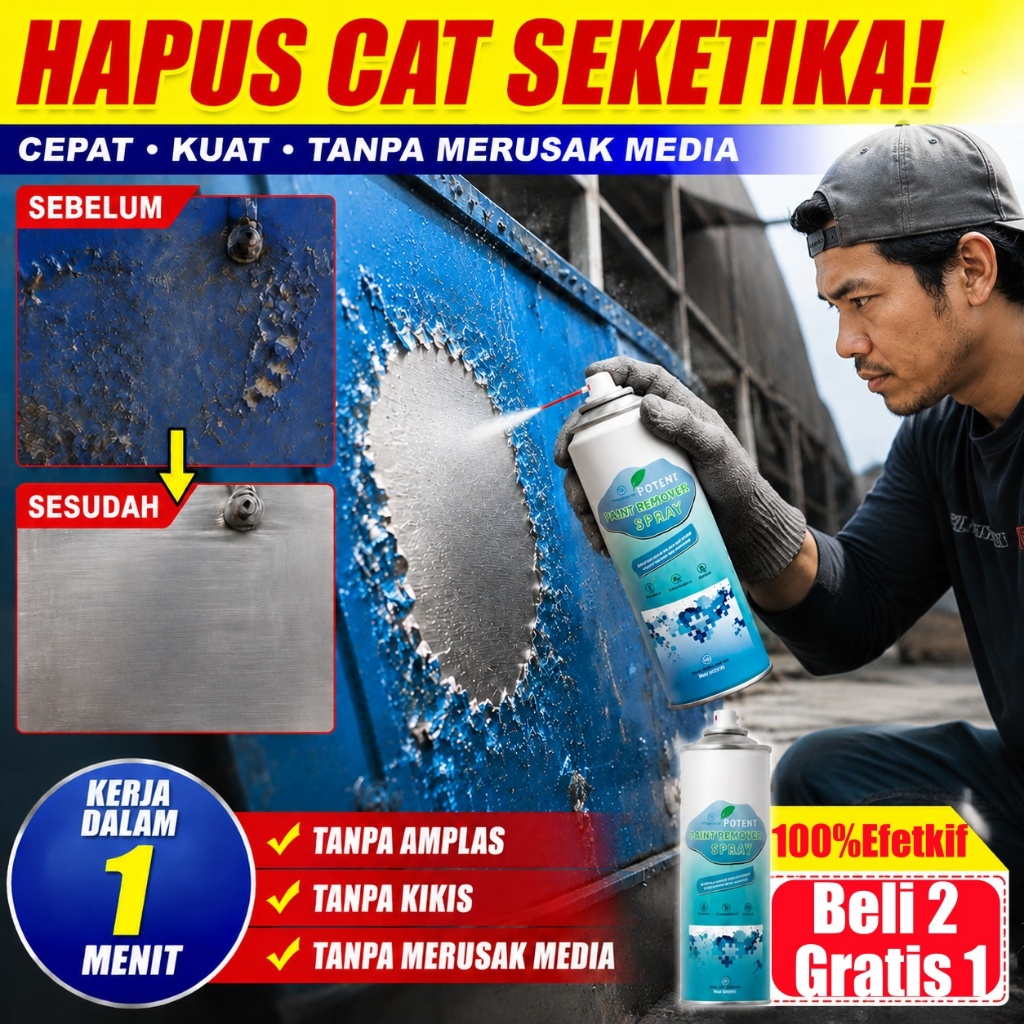 450mL remover penghilang cat Paint remover penghilang cat body motor Cairan perontok cat Pengelupas 