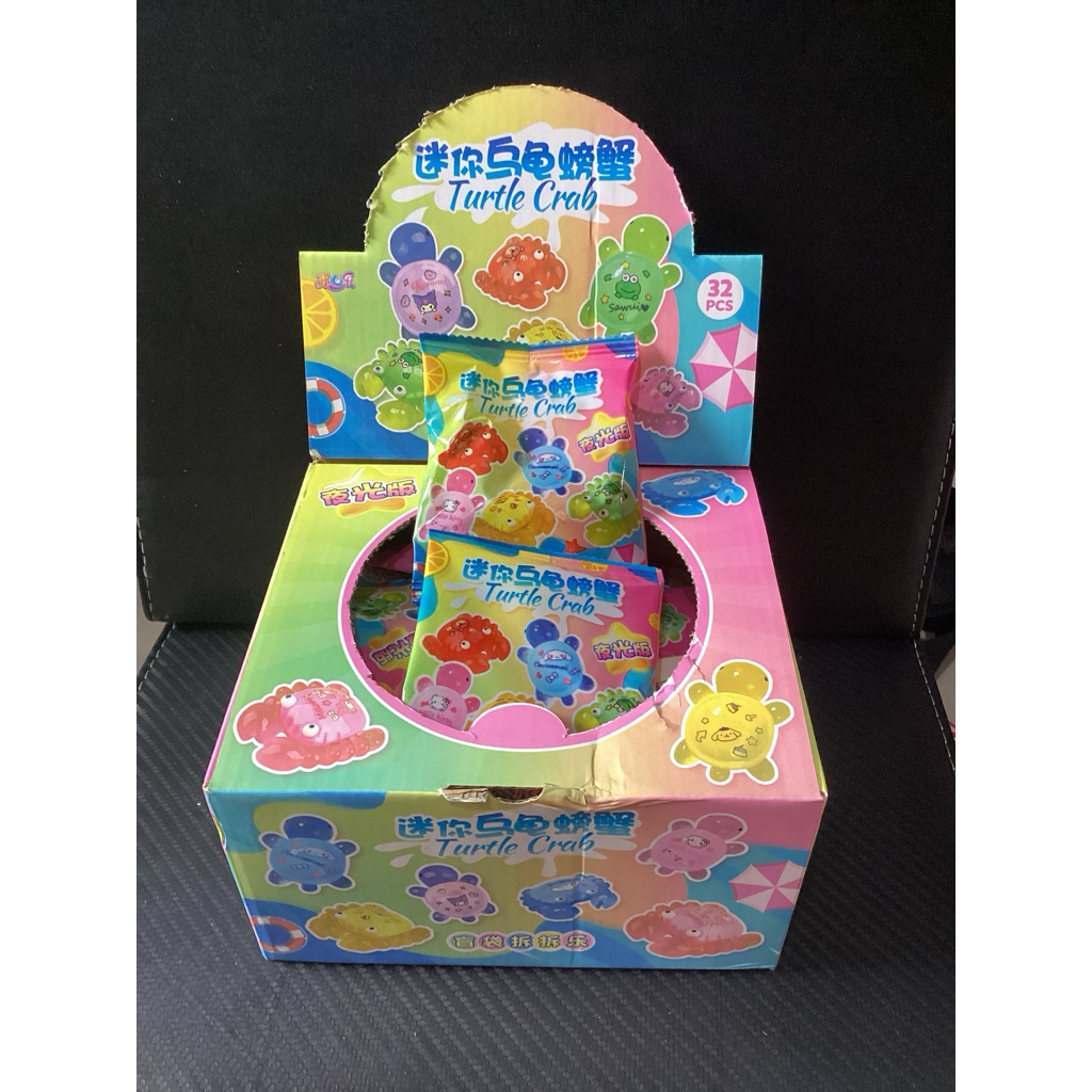 blind box miniatur turtle crab satuan