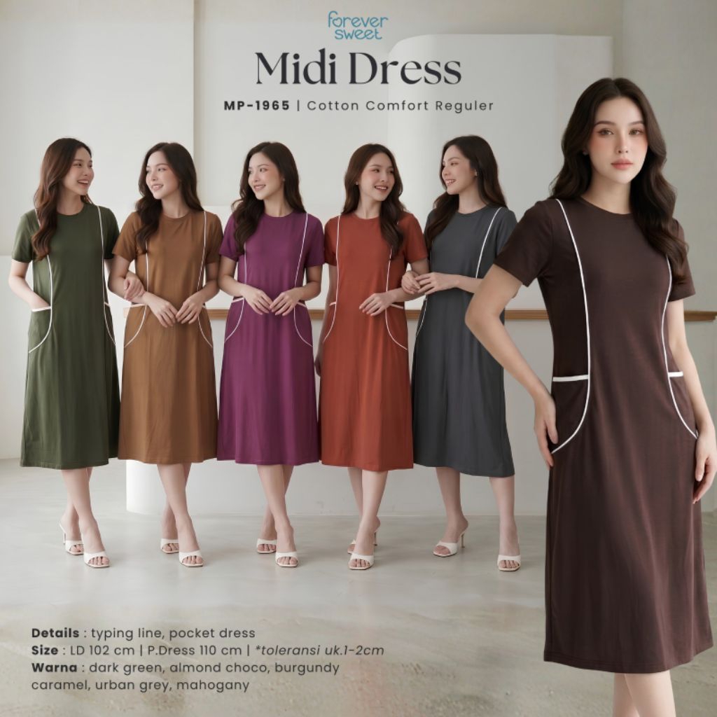 Forever Sweet - Dress Cotton Comfort MP - 1965 - Dress Forever Sweet Terbaru