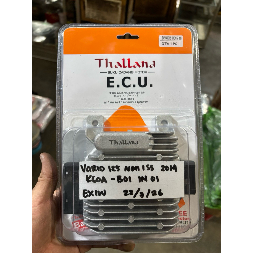 Ecu K60A-B01 IN 01 ) ecu vario 125 2014 non iss