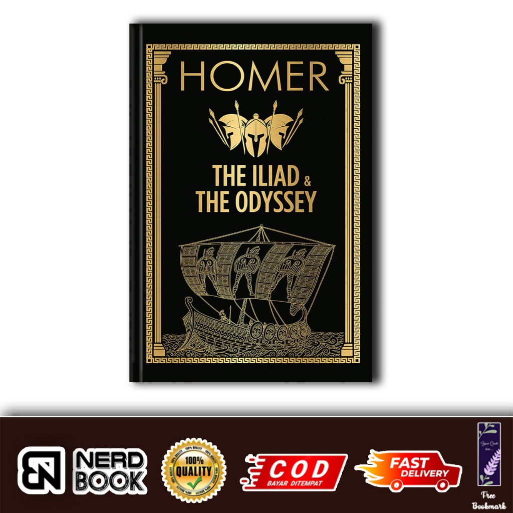 HOMER: The Iliad & the Odyssey By Homer (English)