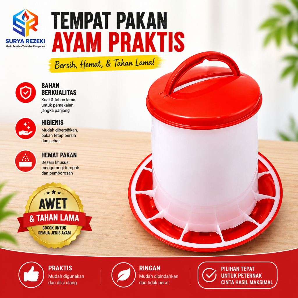 tempat makan ayam feeder ayam