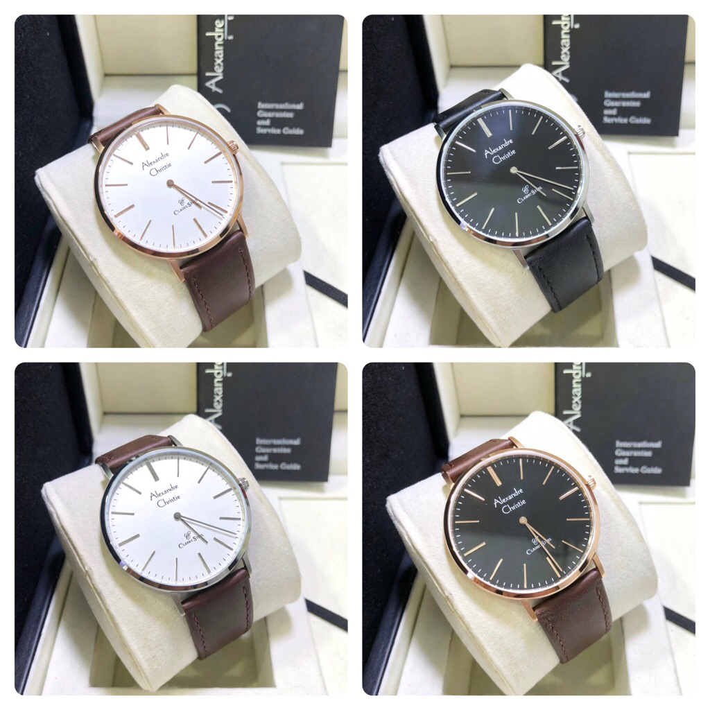 AC 8490MH JAM TANGAN PRIA ALEXANDRE CHRISTIE 8490MH / AC 8490MH classic steel slim [ORIGINAL]