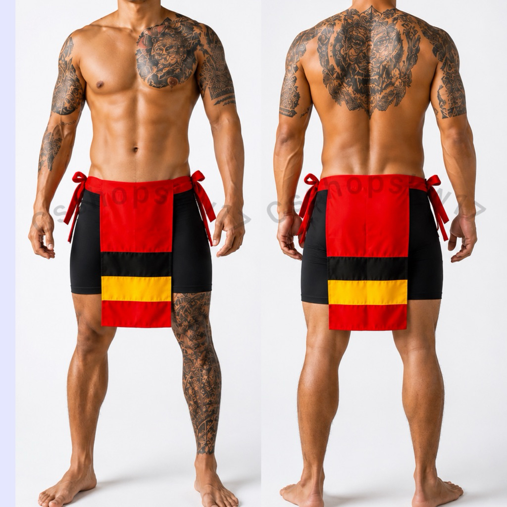 Cawat Dayak Cawat Merah Kalimantan
