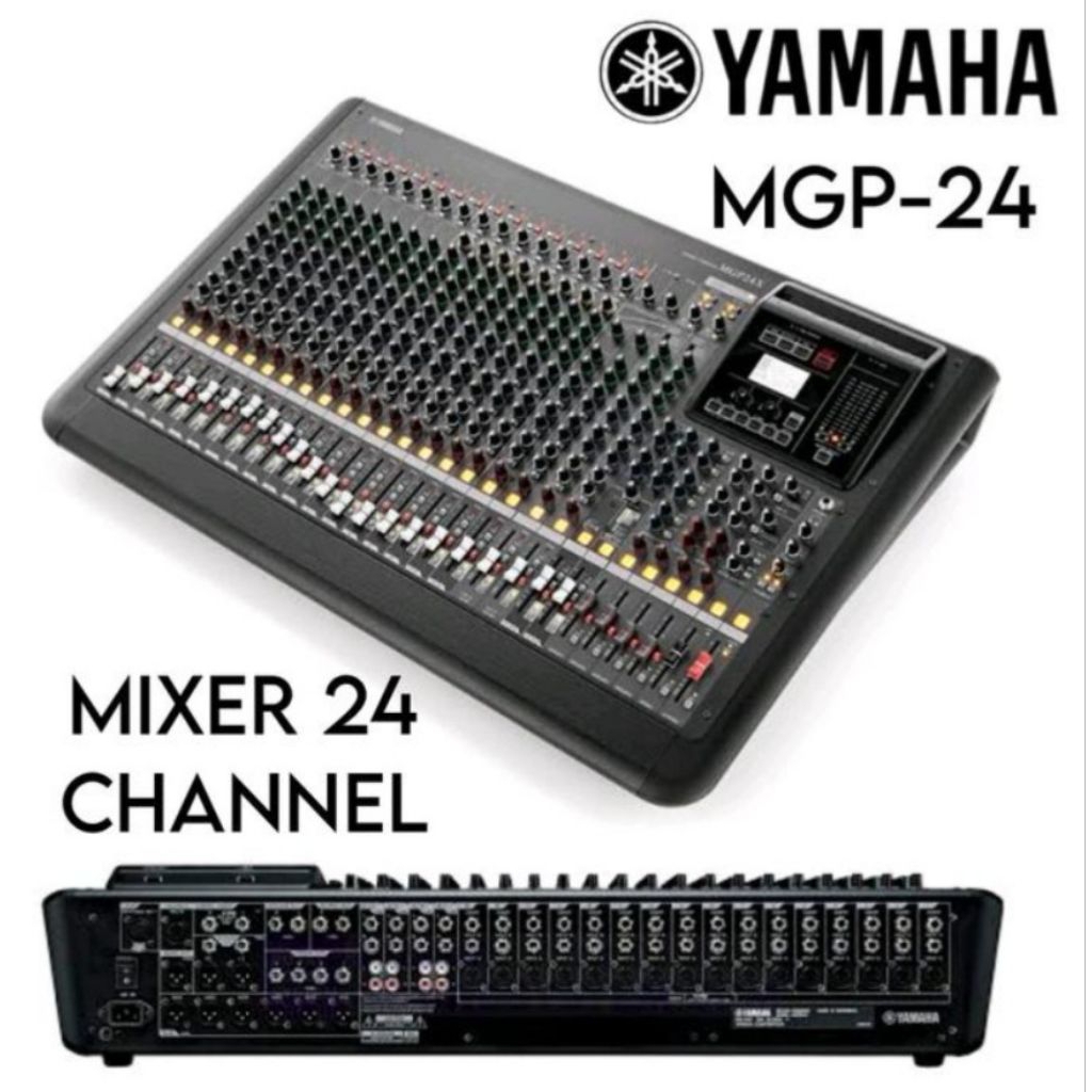 MIXER AUIO YAMAHA MGP24X MIXER 24 CHANNEL ORIGINAL GARANSI RESMI 1 TAHUN