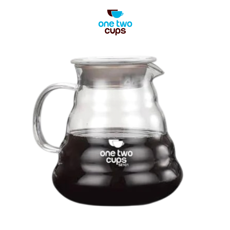 One Two Cups Coffee Server Kettle V60 Drip - 600ml