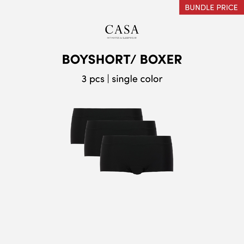 Chantelle Softstretch Seamless Multipacks Boyshort / Boxer 3 pcs (SINGLE COLOR)