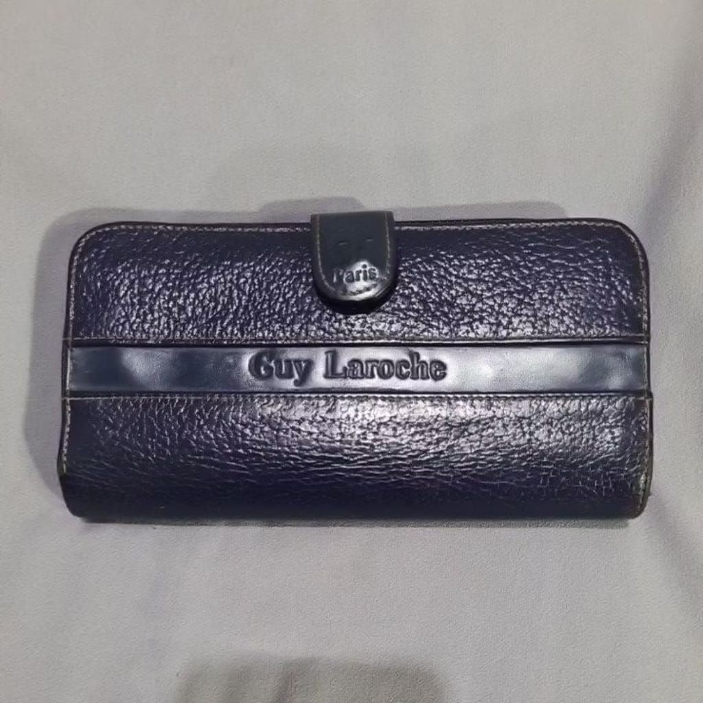 Dompet Kulit Asli GUY LAROCHE Black
