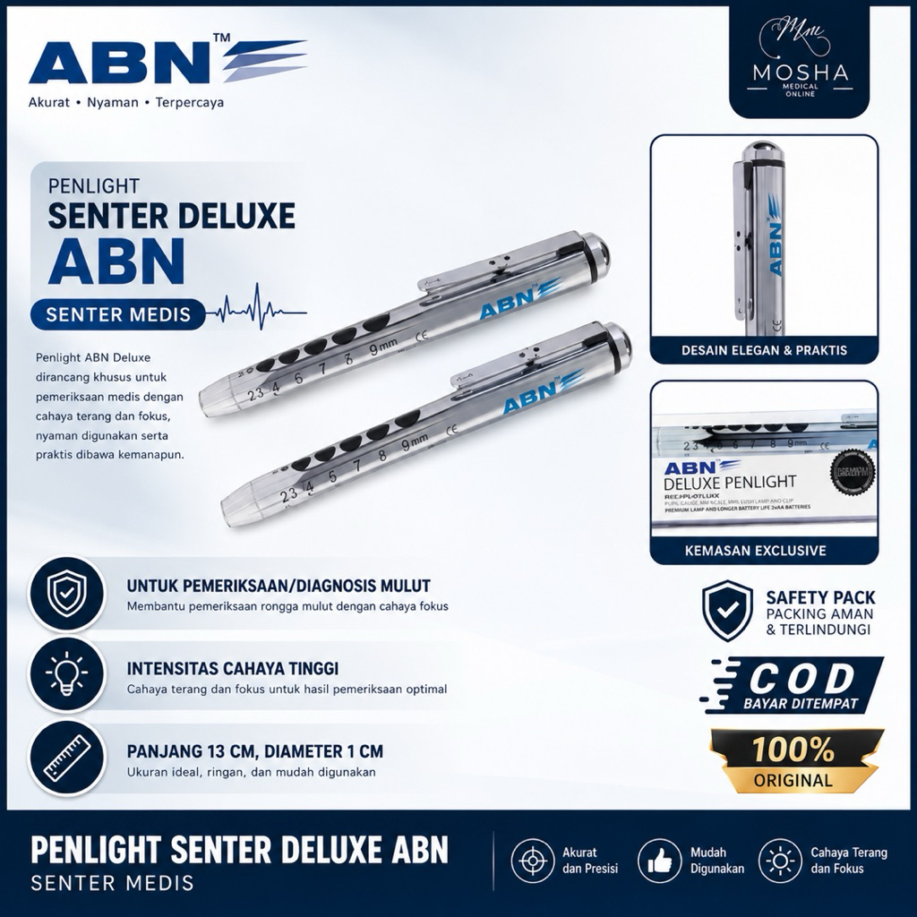 ABN-Deluxe Senter Penlight/Pen Medis