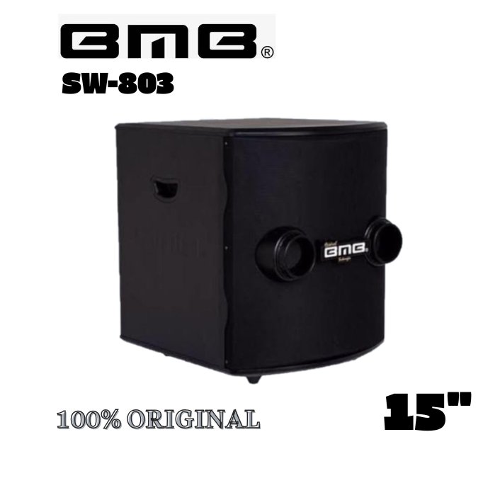 SUBWOOFER SPEAKER BMB SW-803 SPEAKER SUBWOOFER BMB 803 15 INCH RESMI BMB